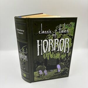 Classic Tales of Horror Canterbury Classics Leather Bound Gilded Edges 2015 Poe